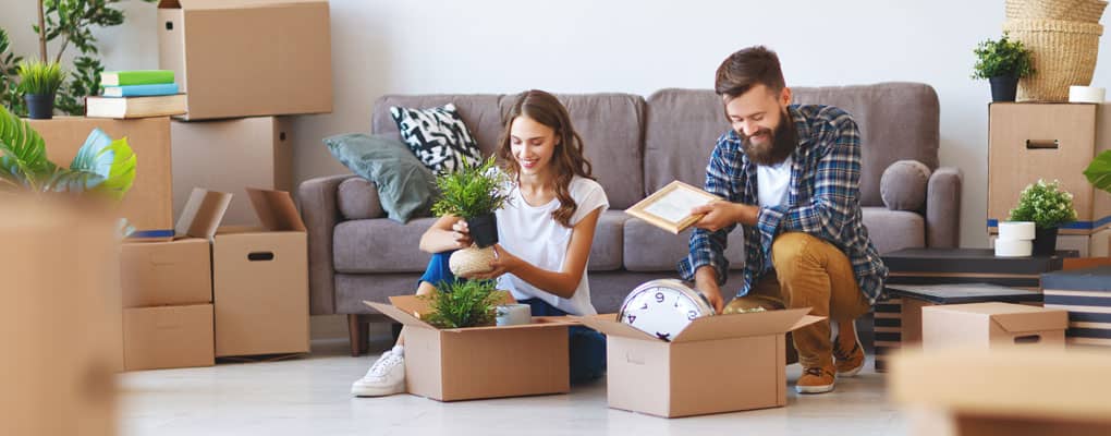 Couple moving home in Chester