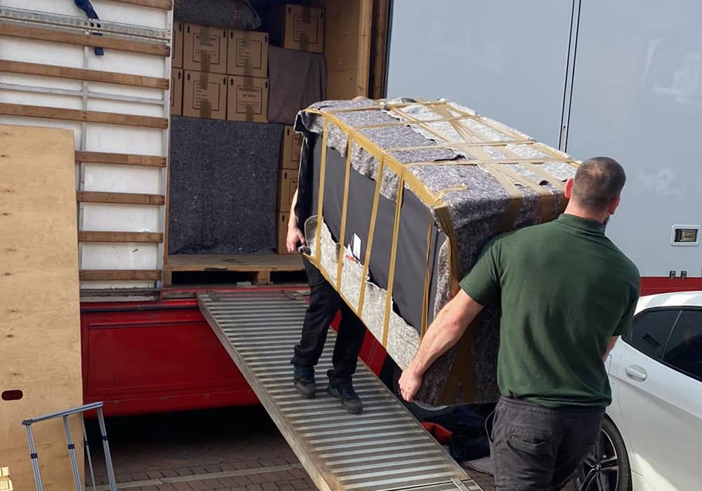 Home removals team in Chester