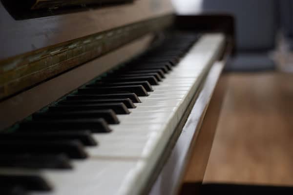 Piano in Chester home